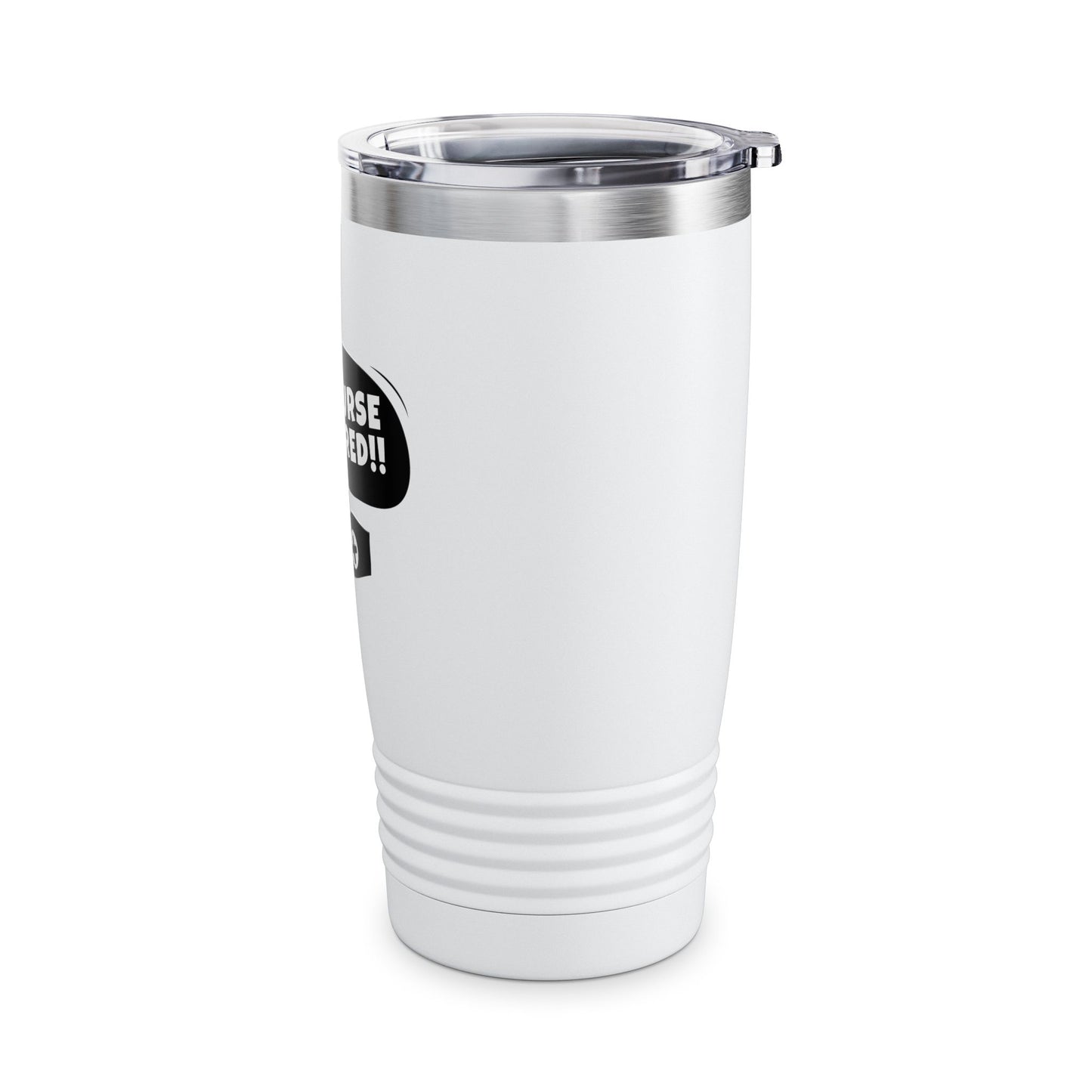 This Nurse Is Retired Ringneck Tumbler, 20oz