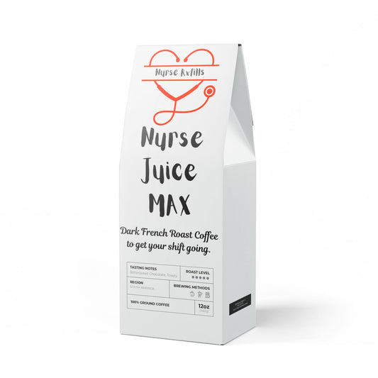 Nurse Juice Max Bitterroot Coffee Blend (Dark French Roast)