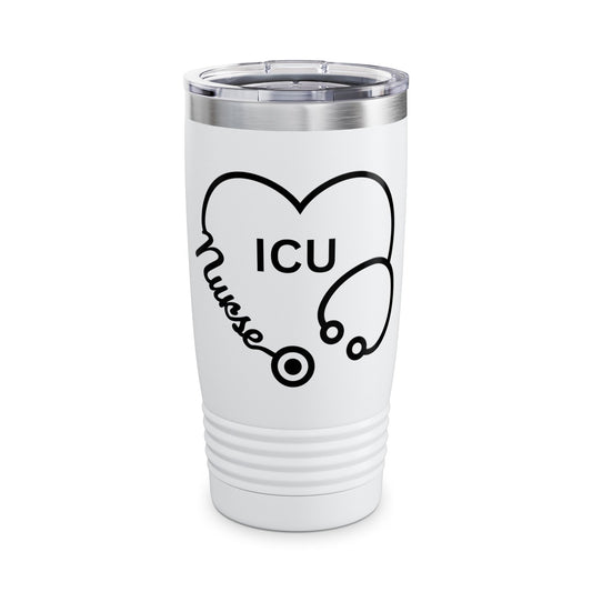 ICU Nurse Ringneck Tumbler, 20oz