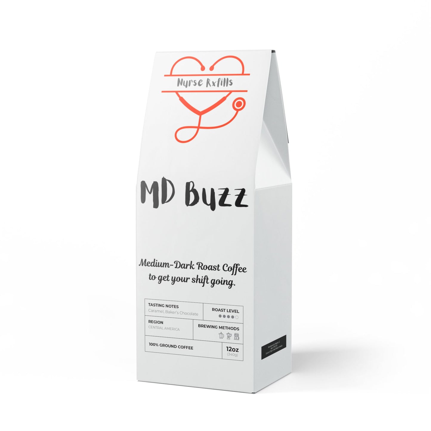 MD Buzz Flathead Valley Coffee Blend (Medium-Dark Roast)