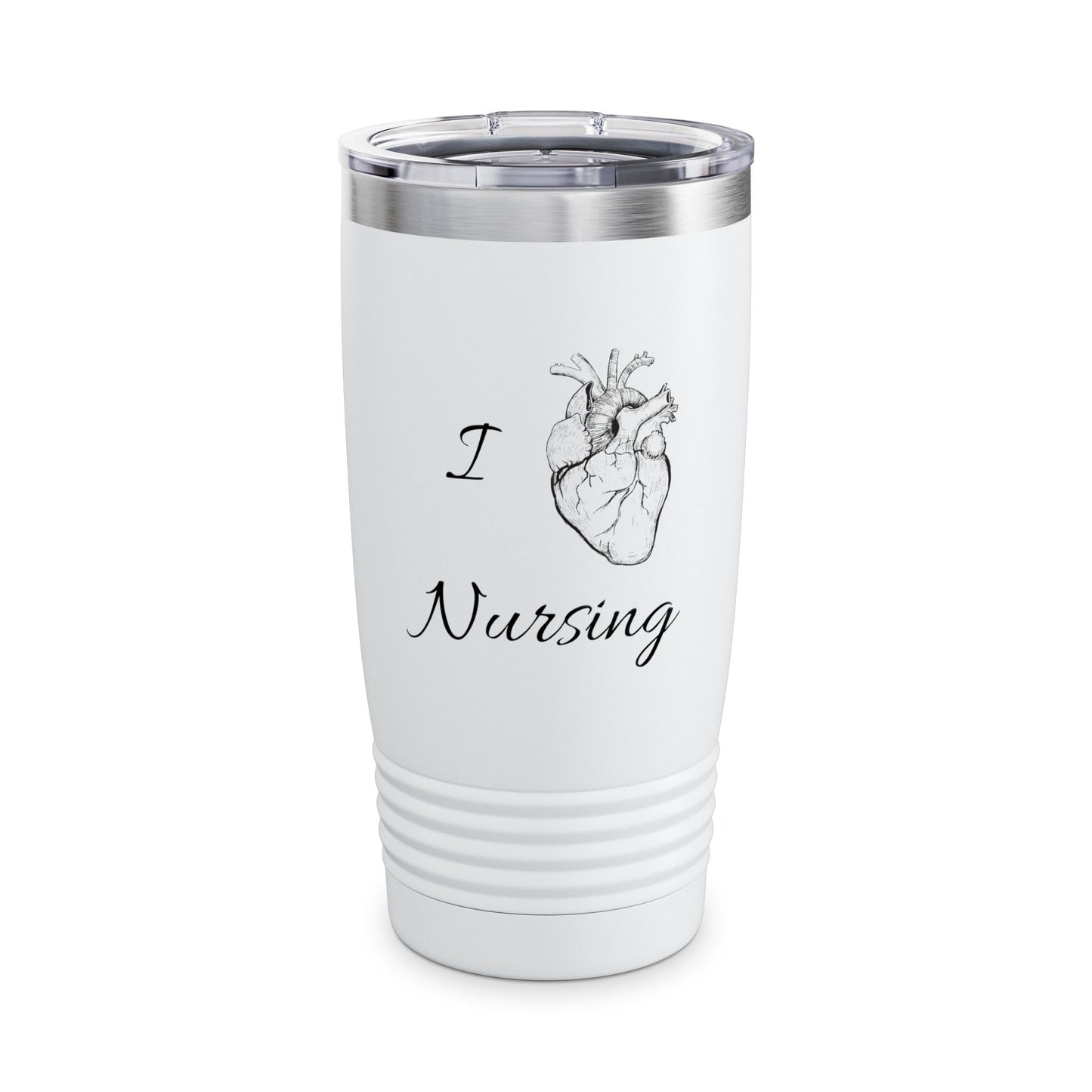 I love Nursing Ringneck Tumbler, 20oz