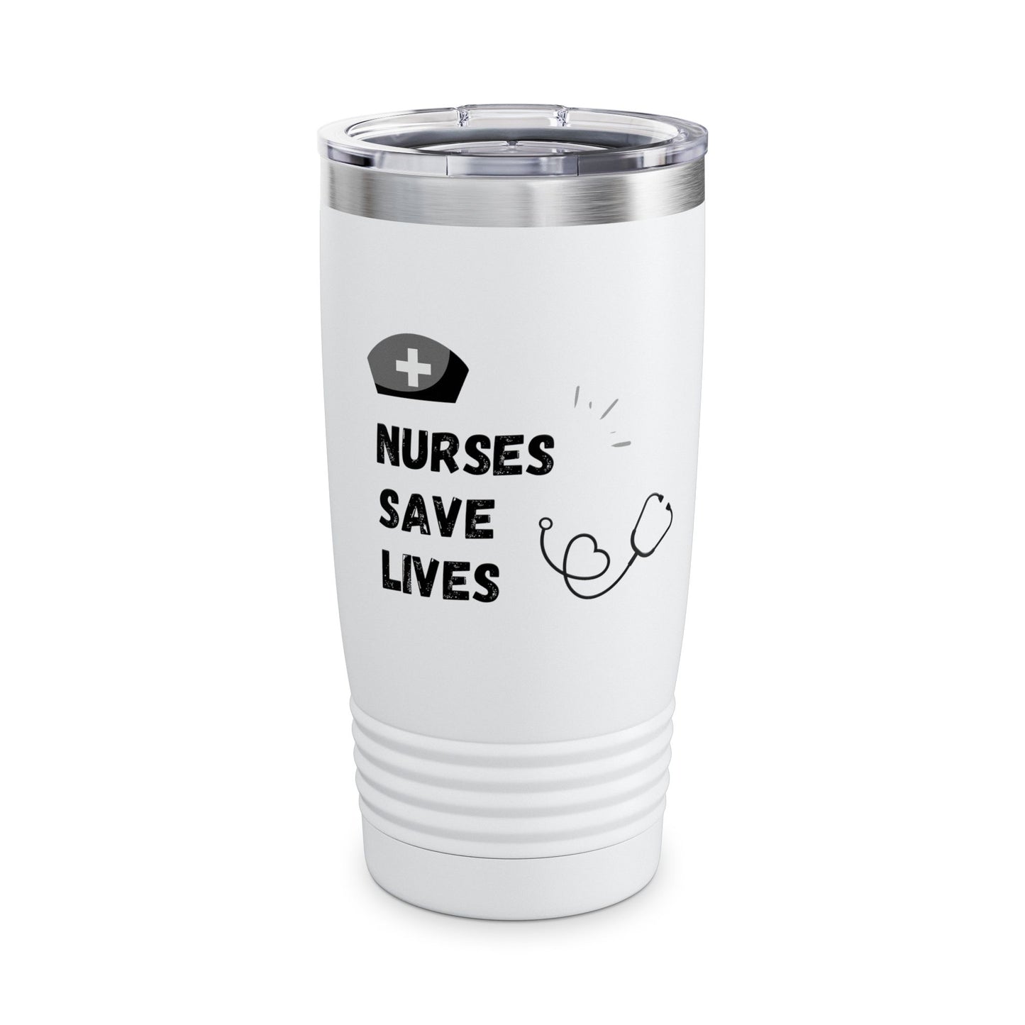 Nurses Save Lives Ringneck Tumbler, 20oz