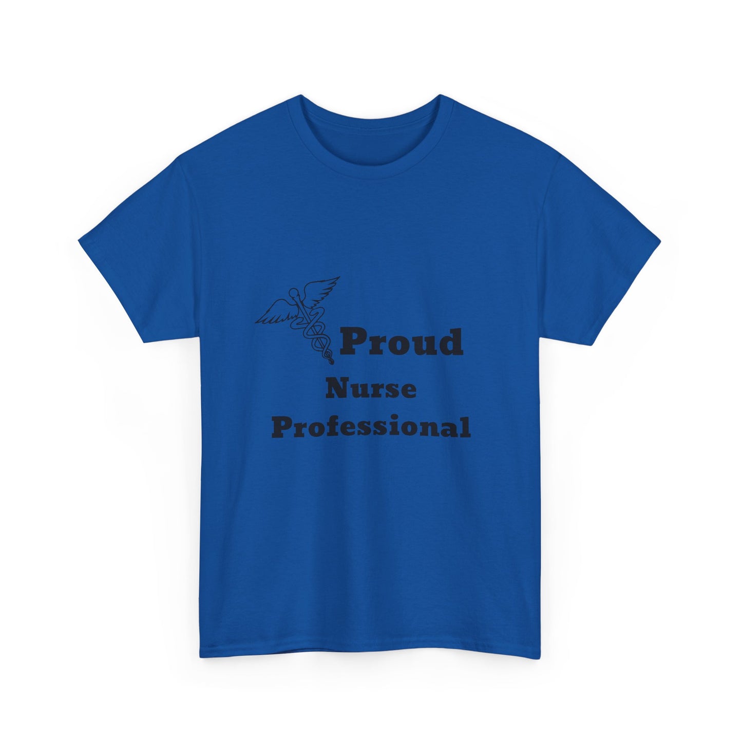 Proud Nurse Professional T-Shirt | Caduceus Graphic, Medical Staff Tee
