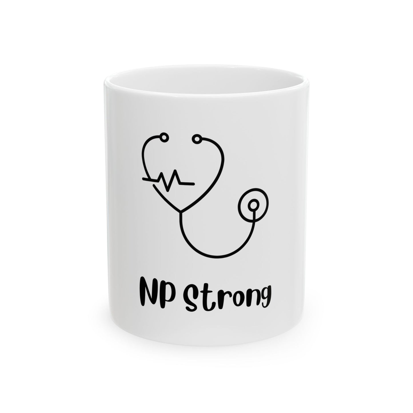 NP Strong Ceramic Mug 11oz