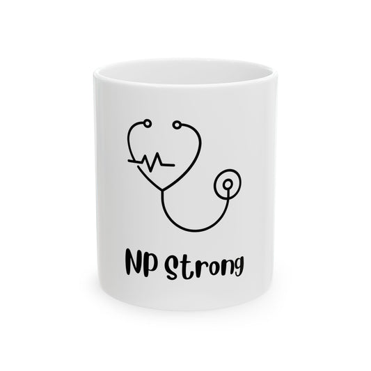 NP Strong Ceramic Mug 11oz