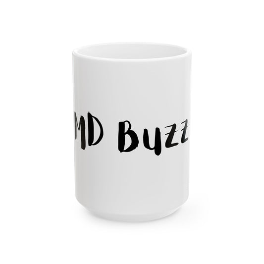 MD Buzz Coffee Mug - Perfect for Coffee Lovers