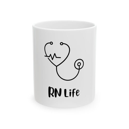 RN Life Ceramic Mug 11oz