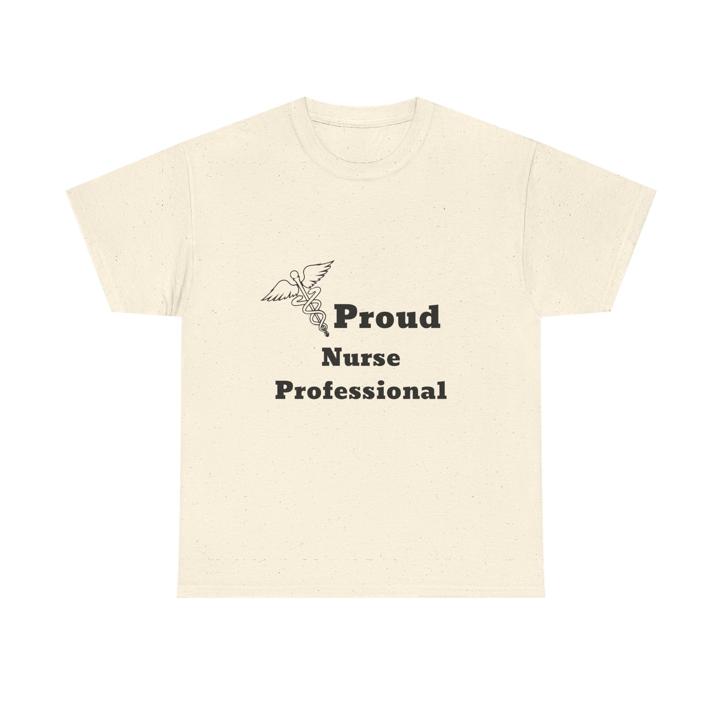 Proud Nurse Professional T-Shirt | Caduceus Graphic, Medical Staff Tee