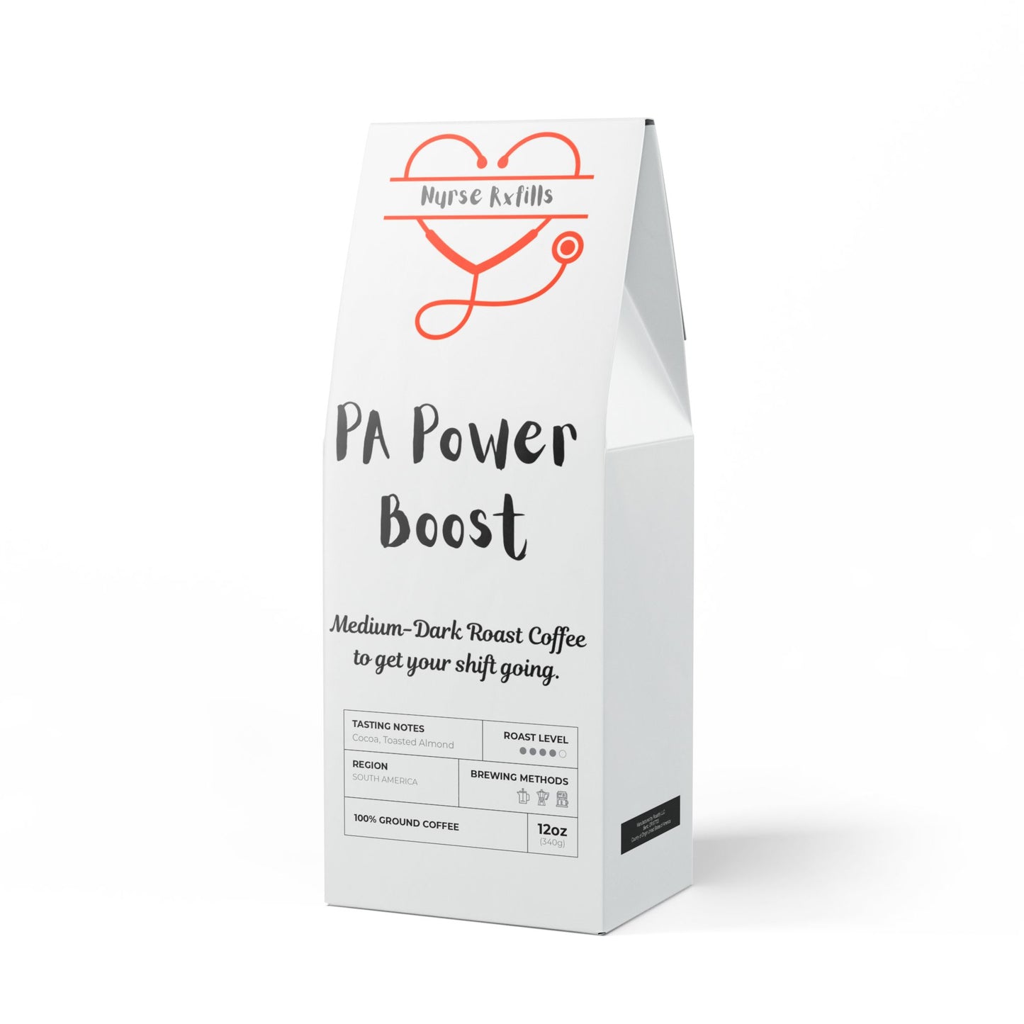 PA Power Boost Cascades Coffee Blend (Medium-Dark Roast)